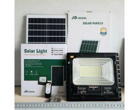 Đèn pha năng lượng mặt trời Jindian công suất 200W JD-8200L