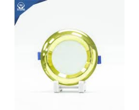 Đèn LED âm trần mặt cong Nano Gold 9W – Đơn sắc