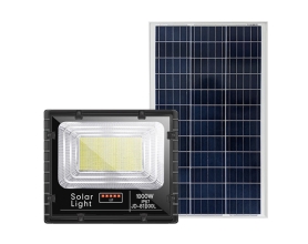 Đèn pha led năng lượng mặt trời JD81000L, công suất 1000w