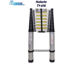 Thang Nhôm Rút Đơn 6m3 Nakata TY-618