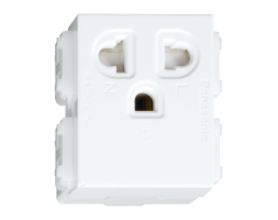 Ổ CẮM ĐƠN CÓ DÂY NỐI ĐẤT VÀ MÀN CHE - WEV1181-7SW