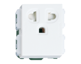Ổ CẮM ĐƠN CÓ DÂY NỐI ĐẤT VÀ MÀN CHE - WEV1181SW