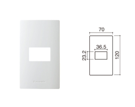 MẶT DÙNG CHO 1 THIẾT BỊ - WEVH68010