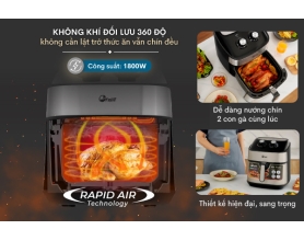 Nồi chiên không dầu FujiE AF9 9.2Lít