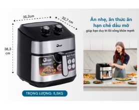 Nồi chiên không dầu FujiE AF9 9.2Lít