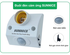 Đuôi đèn cảm ứng Sunnice